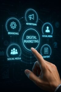The scope of digital marketing refers to the wide range of opportunities, strategies, and career paths available through online marketing. As more businesses establish an online presence, digital marketing has become one of the fastest-growing industries worldwide. It helps organizations reach their target audience, increase brand awareness, generate leads, and boost sales through digital channels.
